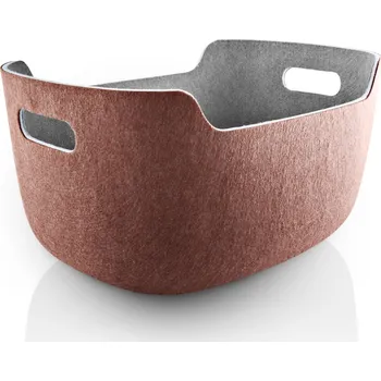 Úložný box Úložný koš TIDY 40 x 22 cm, kaštanová, plast, Eva Solo