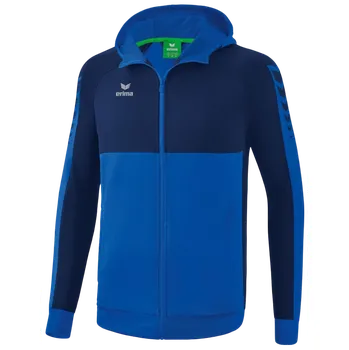 Pánská větrovka Bunda s kapucí Erima Six Wings Jacket JR 1032206k Velikost 140