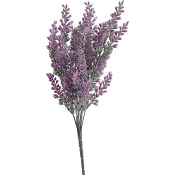 umělá květina Umělá levandule trs lila 34 cm