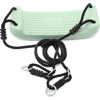 Dětská houpačka Houpačkový sedák - plastový - pastel zelená