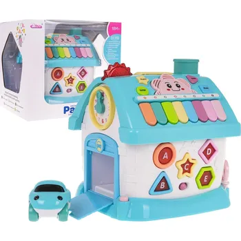 Hračka pro nejmenší Ramiz Multifunkční modrý dům