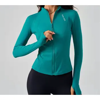 Pánská mikina Sportovní mikina be-AM RUN - smaragd Velikost: M