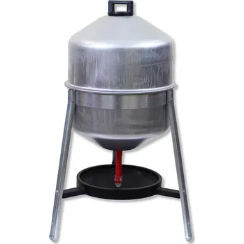 napáječka pro hospodářská zvířata SET 6 ks - Barelová napáječka pro drůbež pozinkovaná CF 005.00 GIOVE - 30l