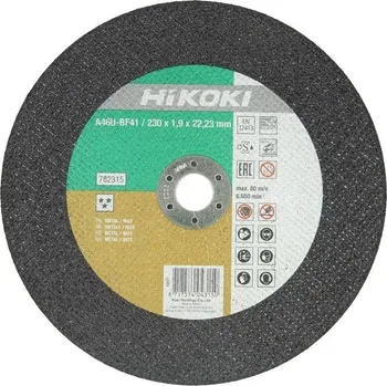 Řezný kotouč HiKOKI 782315 Řezný kotouč na nerez a kov 230x22,23x1,9mm free_store_pickup