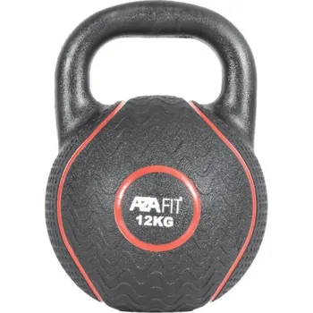 Kettlebell AZAFIT 12 kg S gumovým povrchem
