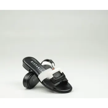 Dámské žabky Dámské nazouváky Hispanitas HV253881 Black/white Velikost: 40