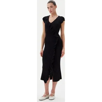 Dámské šaty TWINSET Úpletové šaty 251LB3CAA Černá Slim Fit XS