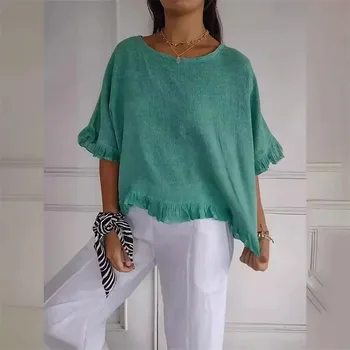 Dámská halenka Dámská halenka BR589 Barva: Zelená, Velikost: S