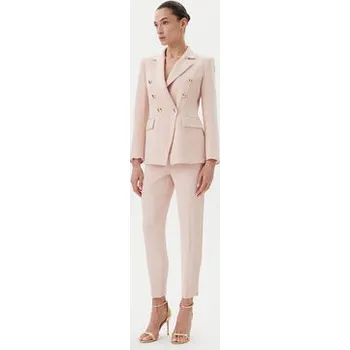 Dámské kalhoty Maryley Kalhoty z materiálu 25EB52Z/M24/43PY Růžová Regular Fit XS