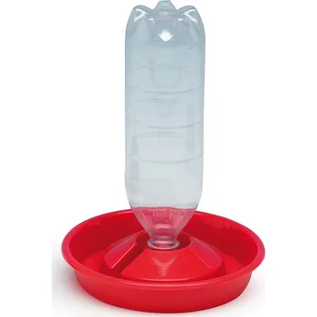 napáječka pro hospodářská zvířata SET 10 ks - Napáječka uchycení na PET lahve pro kuřata plastová CF 3200 TREVI - 1,5-2l