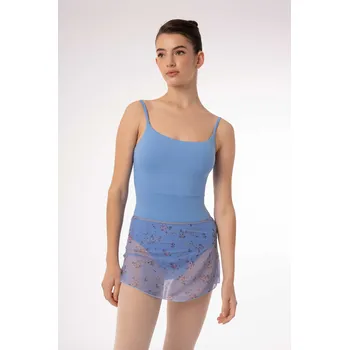 Dámská sukně Intermezzo,Baletní sukýnka – květinová kolekce 7012, pastelová modrá S