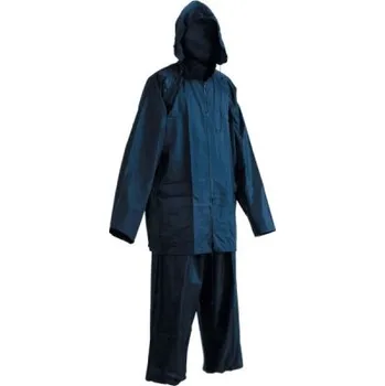 Pláštěnka Oblek do deště, dvoudílný s kapucí CARINA, (vel.M), tmavě modrý