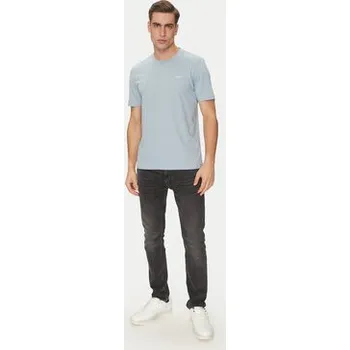 Pánské tričko HUGO T-Shirt Dero222 50466158 Modrá Regular Fit S