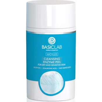 Pleťový peeling BasicLab Dermocosmetics Micellis jemný enzymatický peeling pro suchou až citlivou pleť 35 g