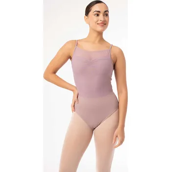 Body Intermezzo,Trikot na špagetky se síťovinou 31702, růžová M