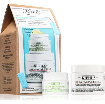 Péče o oční okolí Kiehl's Ultra Facial Kiehl's Ultra Facial Cream hydratační krém na obličej 24h 50 ml + Kiehl's Creamy Eye Treatment Avocado intenzivní hydratační péče pro oční okolí s avokádem 14 ml