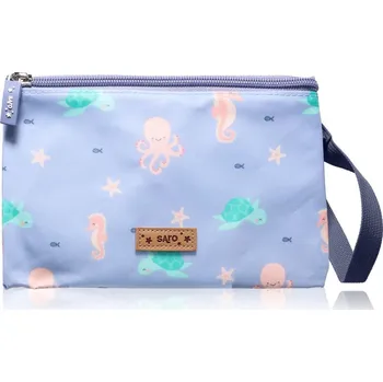 Svačinový box Saro Baby Lunch Bag sáček na svačinku Blue 14,5x21,5 cm 1 ks