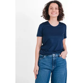 Dámské tričko Dámské funkční tričko Merino 140 XXL Tmavě modrá