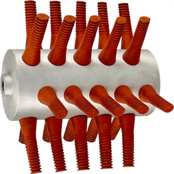 Škubačka drůbeže - škubací válec RIVER SYSTEMS PIUMINA 46148110 - 30 škubacích prstů, určeno na slep