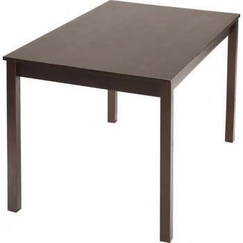 Jídelní stůl Obdélníkový jídelní stůl HNĚDÝ borovice 120×75