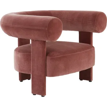 Křeslo Jotex Růžové čalouněné křeslo SABANA