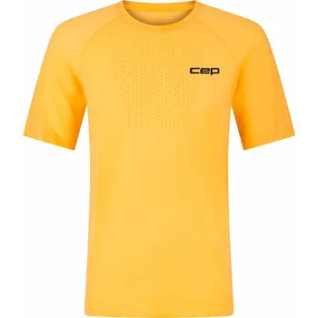 Pánské tričko CEP Běžecké tričko ULTRALIGHT 3.0 Pánské Velikost: M, Barvy: marigold