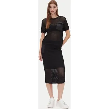 Dámský svetr DKNY Svetr P5BSAV83 1 Černá Regular Fit S