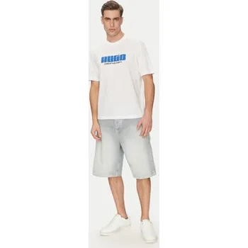 Pánské tričko HUGO T-Shirt Newromi 50542934 Černá Regular Fit S