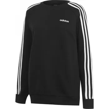 Dámský svetr adidas Studio Lounge 3-Stripes Sweatshirt Womens Black/White XXS (0-2)