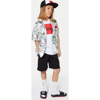 Dámské ponožky HUGO Dlouhé ponožky G00324 Bílá 27