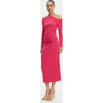 Dámské šaty Rinascimento Koktejlové šaty CFC0122524003 Růžová Slim Fit XL