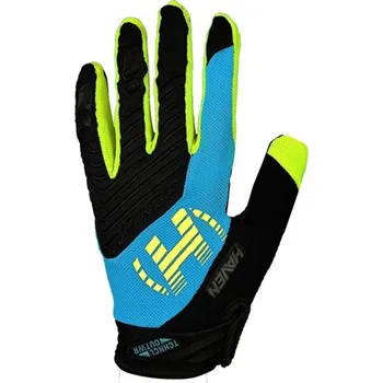 cyklistický dres Rukavice HAVEN DEMO NEO LONG modro/zelené S