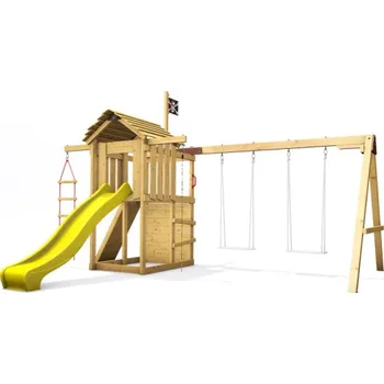 Dětské hřiště Dětské hřiště Monkey´s Home Malý pirát JIM se žlutou skluzavkou