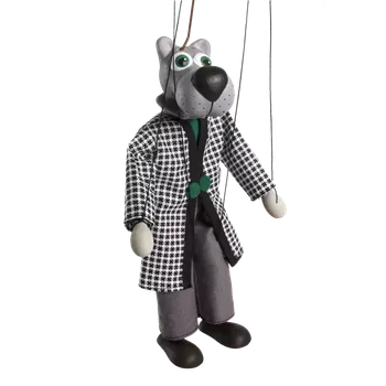 loutka Loutka Vlk klasický, 20 cm