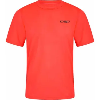 Pánské tričko CEP Běžecké tričko s krátkým rukávem Pánské Velikost: S, Barvy: red