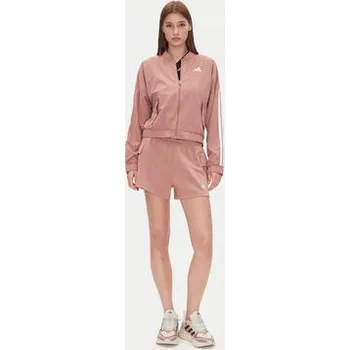 adidas Sportovní kraťasy Essentials Small Logo JC5703 Růžová Loose Fit S