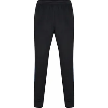 Finden+Hales Sportovní tepláky s kontrastními bočními díly a zipy nad kotníky Barva: modrá námořní - modrá královská, Velikost: 5XL FH881