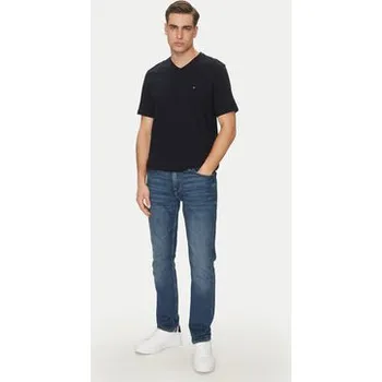 Tommy Hilfiger T-Shirt Essential V-Neck Tee MW0MW39249 Tmavomodrá Regular Fit XXL