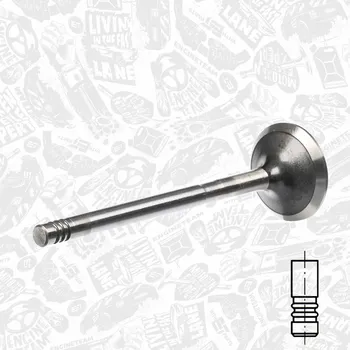 Ventil motoru Výfukový ventil ET ENGINETEAM VE0037