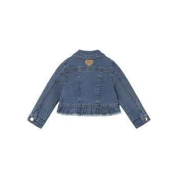 Dívčí bunda Mayoral Jeansová bunda 1461 Tmavomodrá Regular Fit 6M