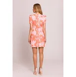 Made of Emotion Večerní šaty M856 Oranžová Premium Fit XL