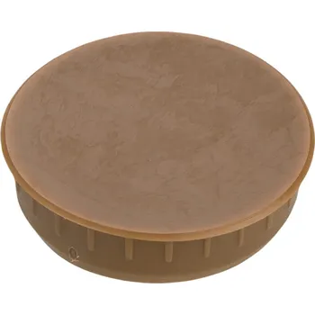 Nábytkové kování Interex Zátka otvoru 35 mm - 10ks / Hnědá