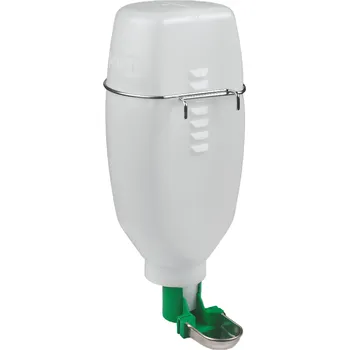 napáječka pro hospodářská zvířata Hladinová napáječka pro drůbež, králíky GAUN 24585 - 3l, s držákem na pletivo