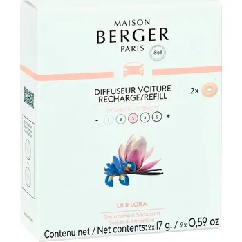 Vůně do auta MAISON BERGER PARIS Maison Berger – Náplň do vůně do auta Liliflora, 2ks