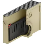 ACO Euroline 2.0 Vpust 0,5 m, DN 110, vč. kal. koše, pozinkovaný můstkový rošt 3003696 free_store_pickup