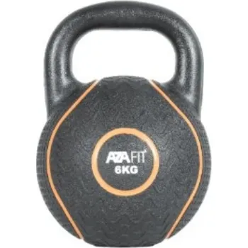 Kettlebell AZAFIT 6 kg S gumovým povrchem