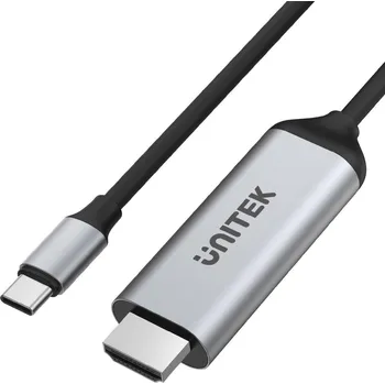Multimediální centrum Kabel Unitek USB-C na HDMI 4K 60Hz, 1,8 m V1423A