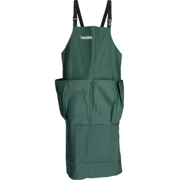 Voděodolná zástěra na dojení s kapsami KERBL 15616 PREMIUM APRON, 110X118cm, zelená