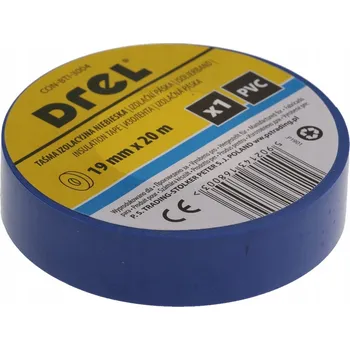 Páska z PVC/PVC Drel 19 mm x 20 m