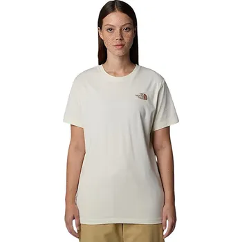 tričko The North Face Box Nse Relaxed - White Dune/Latte L